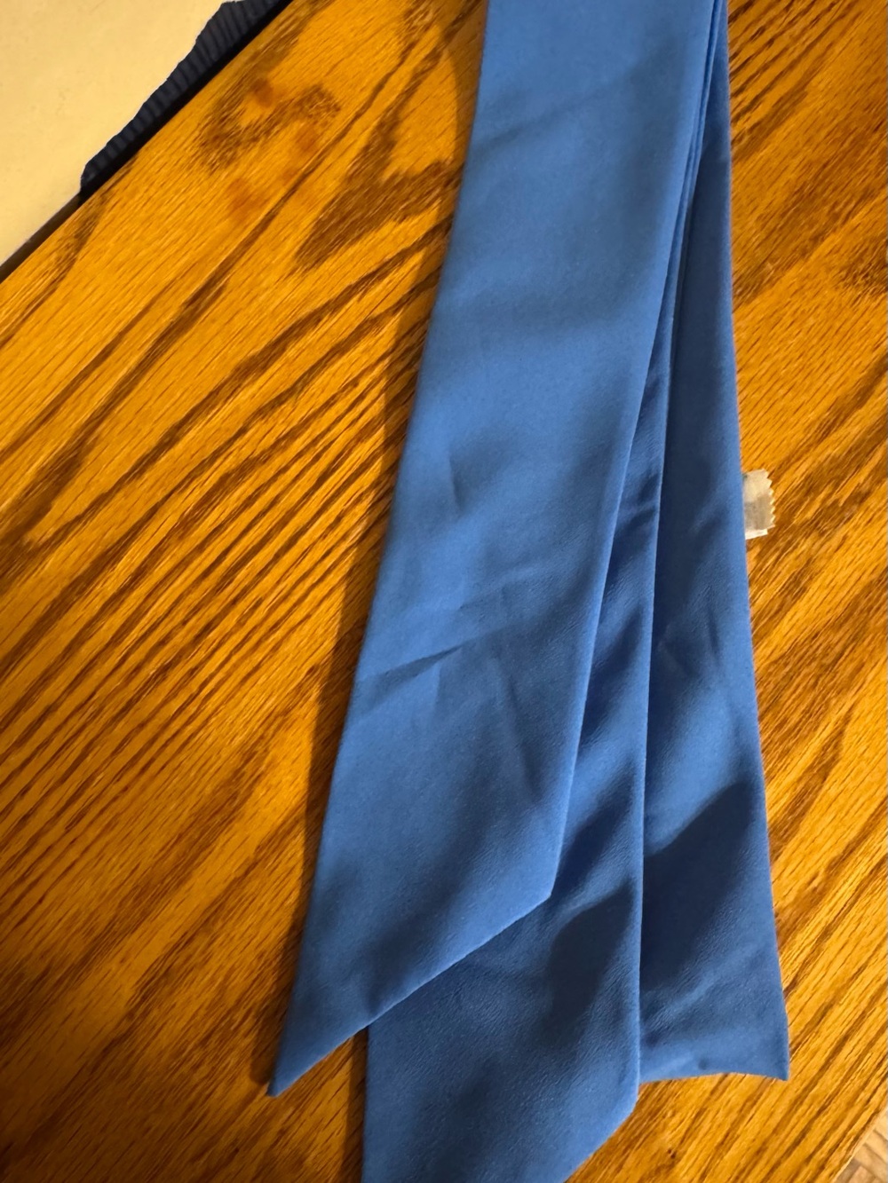 Blue Women's Scarf Wrap - Classic Solid Blue